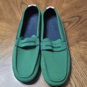 Rothy's Vibrant Green Flats